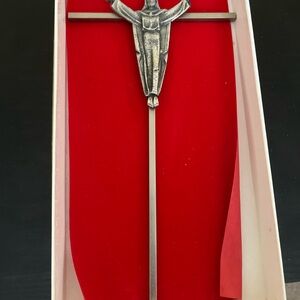 Silver Crucifix Wall Cross